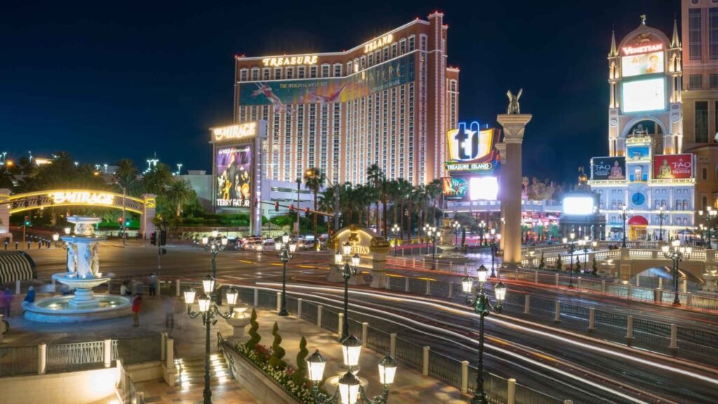 the strip, em las vegas